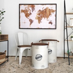 Social MESA BARRIL ORIGINAL CON ASA 2 MED