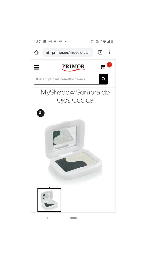 Products MyShadow Sombra de Ojos Cocida

