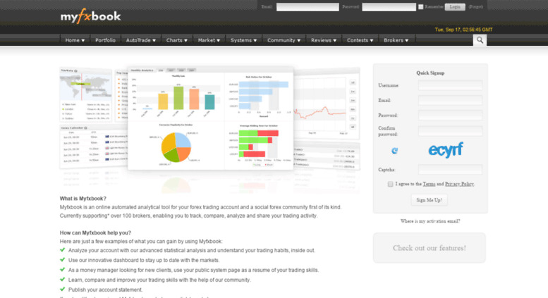 Moda Myfxbook: Automated analytical tool for your forex trading account ...