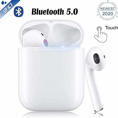 Auriculares Bluetooth 5.0 TWS Mini i12 Inalámbricos Sonido Estéreo 3D Ajuste Seguro