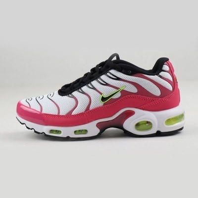 NIKE AIR MAX PLUS Tn Women Running Shoes-White/Pink