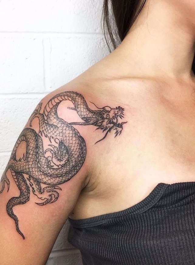 Social tatuaje dragon
