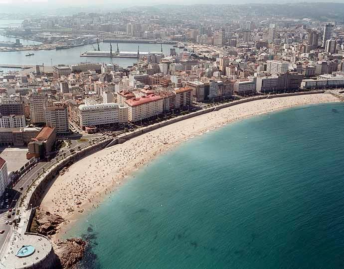 Place Playa de Riazor (La Coruña)