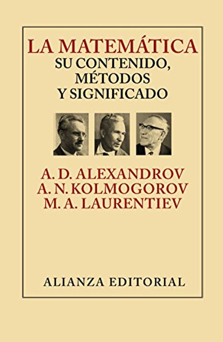 Book La matemática: su contenido, métodos y significado