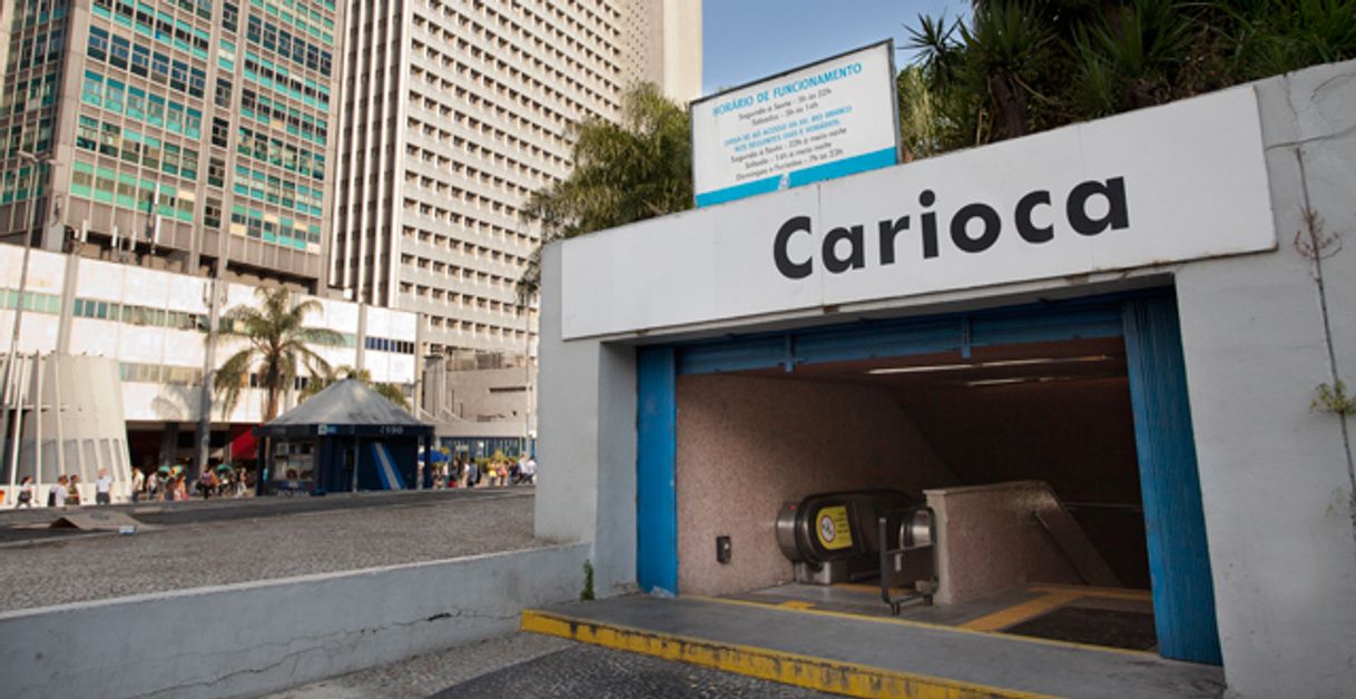 Lugar Estação Carioca - Metrô Rio