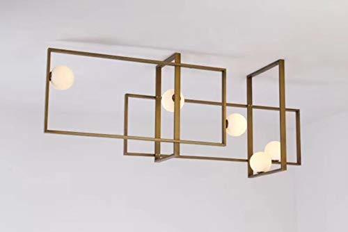 Producto Negro Oro Cobre LED G9 MONDRIAN TECHO DE CRISTAL de la lámpara