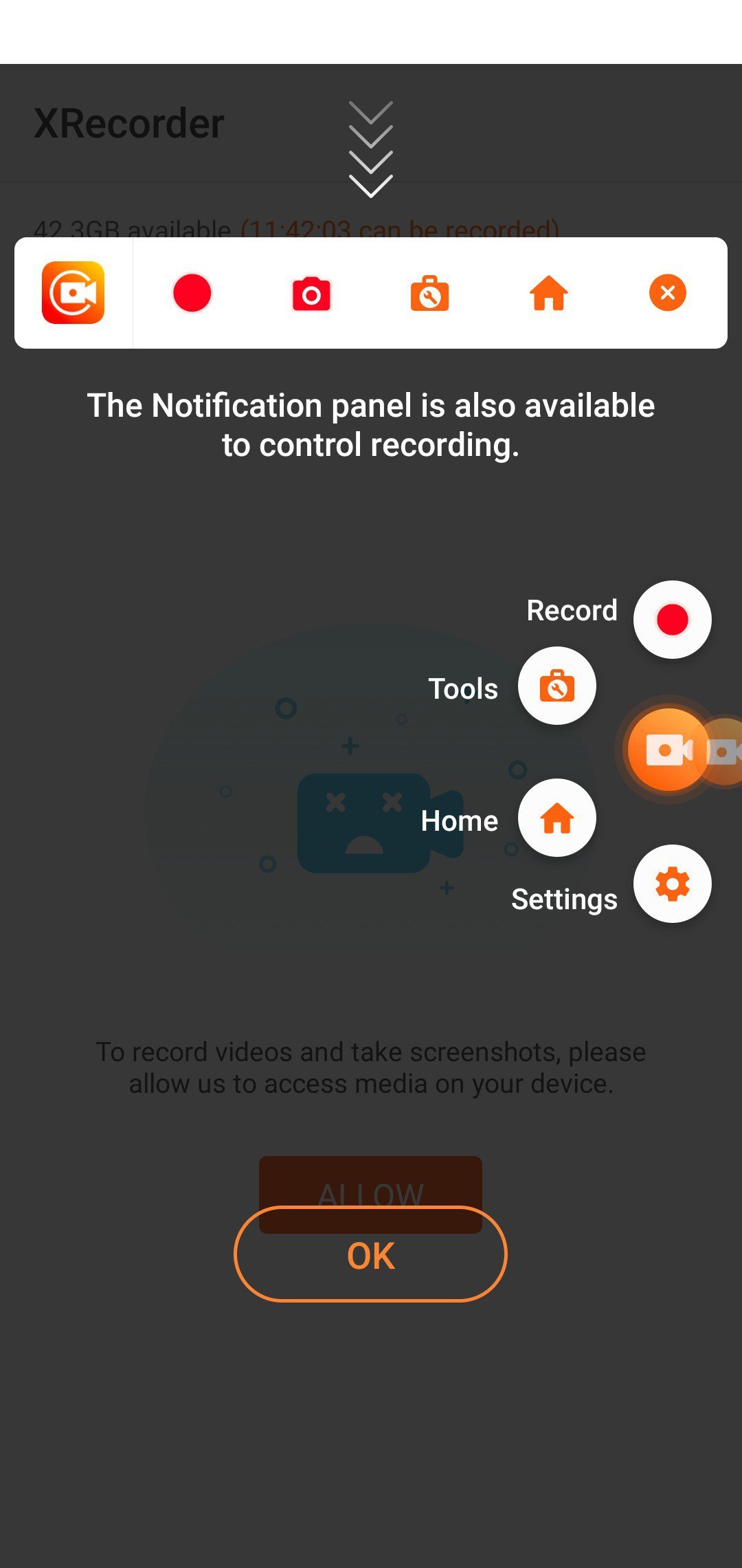 App Xrecorder