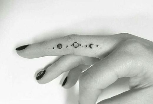 Tatto no dedo 