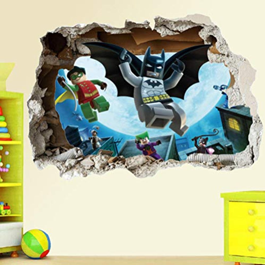 Producto Pegatinas De Pared-Lego Batman Superhéroe Adhesivo De Pared