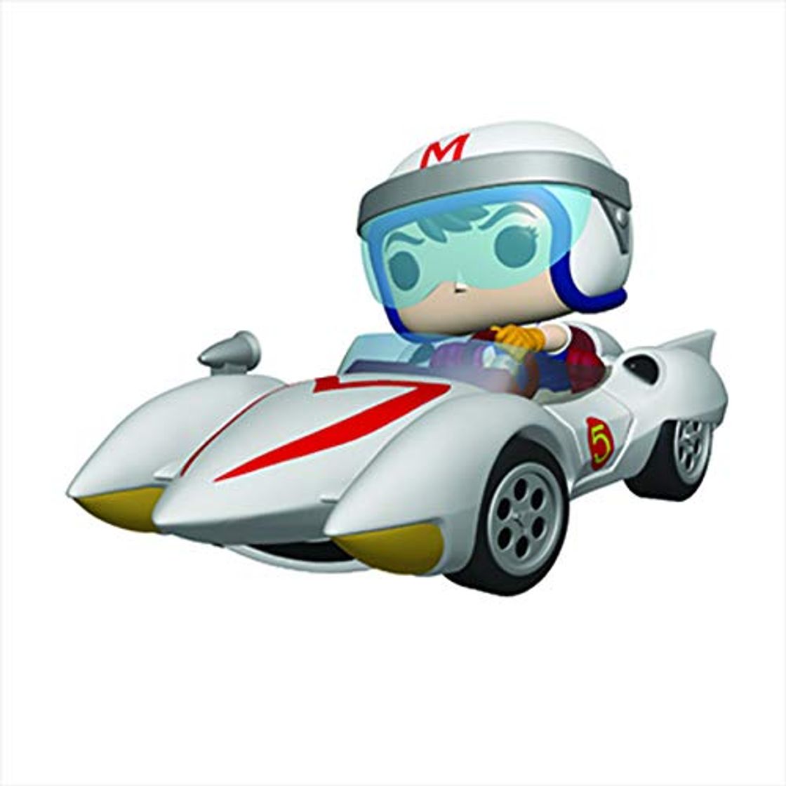 Product Funko- Pop Ride Racer-Speed w/Mach 5 Collectible Toy, Multicolor