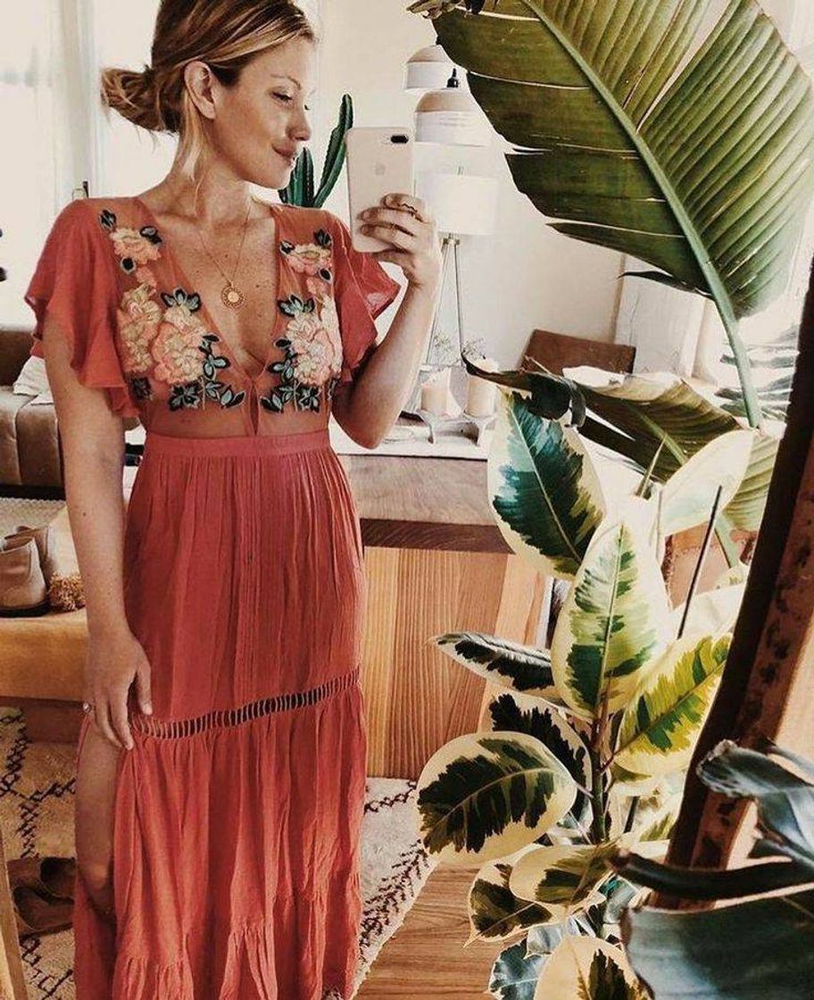 Fashion Vestido Boho