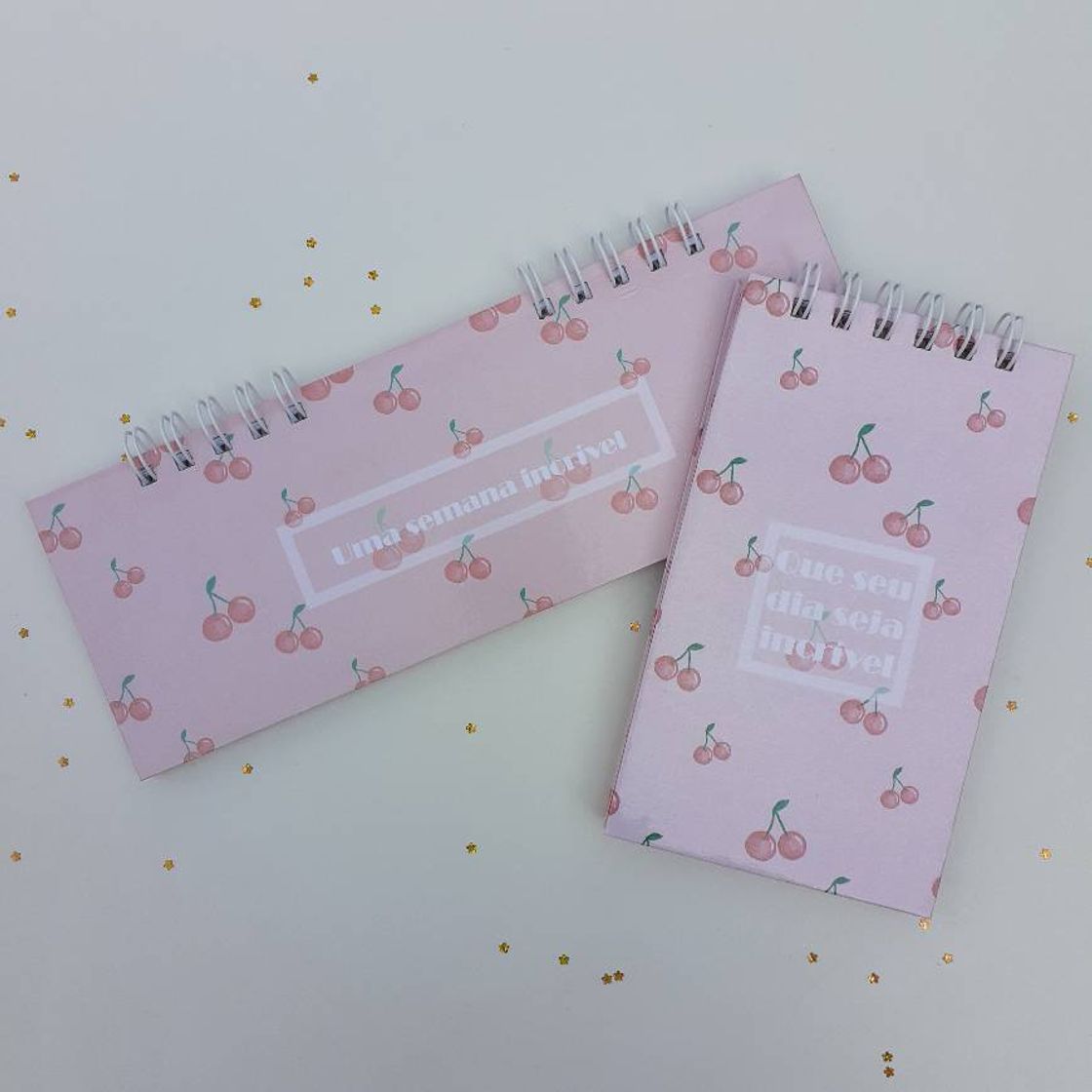 Producto Planner semanal e checklist CEREJA