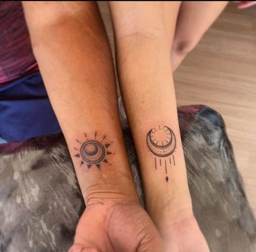 Couple tatto (pai & filha)