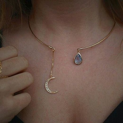 Moon necklace 