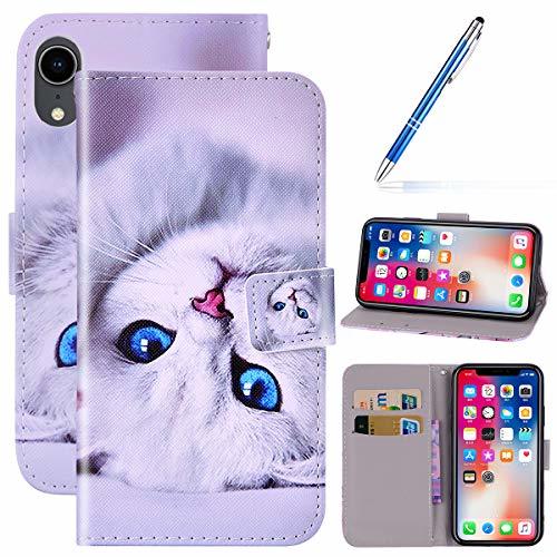 Products Robinsoni Fundas Compatible con iPhone XR Carcasa Libro Suave Delgada con Tapa