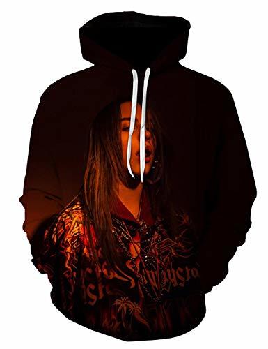 Producto Sudadera Billie Eilish Mujer con Capucha, Sudadera Billie Eilish Niña y Niños