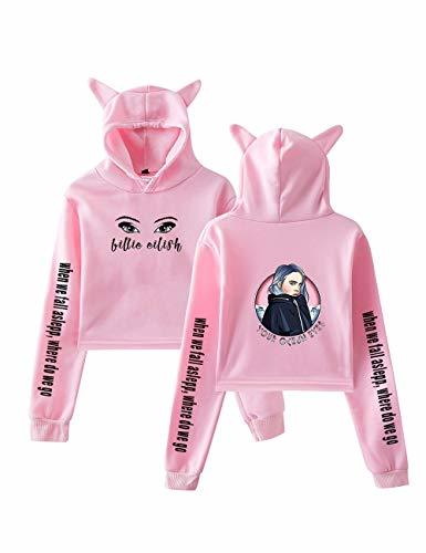 Producto Sudadera Billie Eilish Niña, Sudadera Billie Eilish Con Capucha Adolescente Chicas Billie