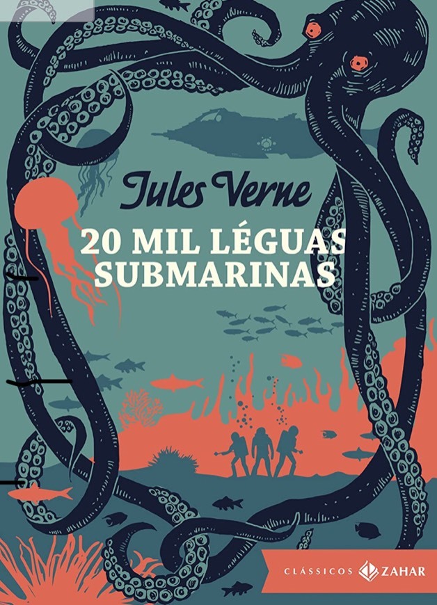 Book Vinte mil léguas submarinas 