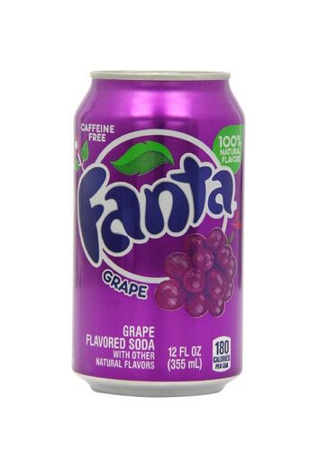 Fanta Grape Soda Can 355 ml