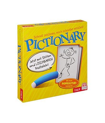 Mattel Games Pictionary Juego de Mesa de Palabras - Juego de Tablero