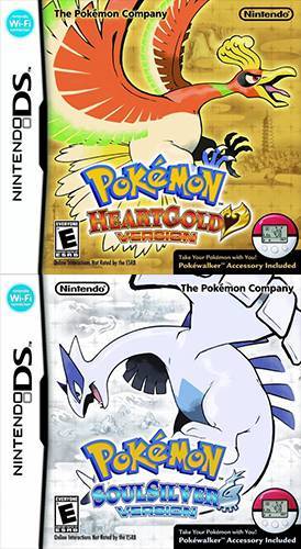 Videogames Pokémon HeartGold e SoulSilver