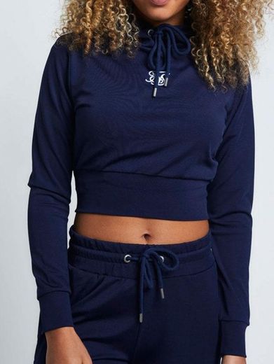 Sik Silk - SSW 1265 - Majestic Cropped Track Top - Sudadera