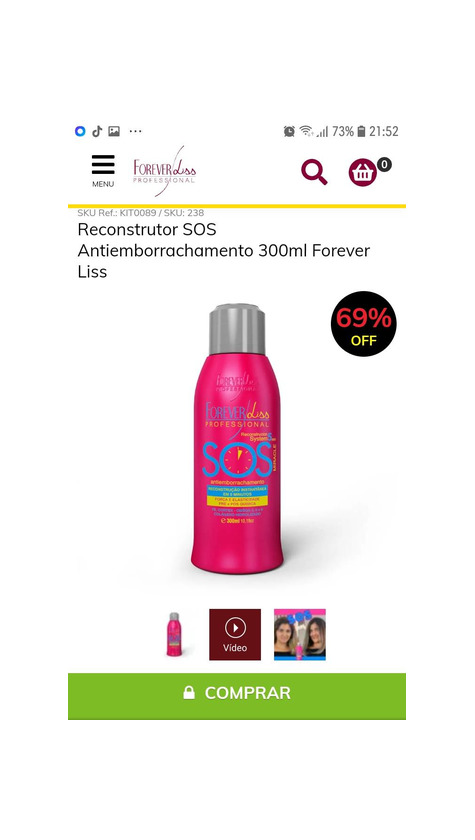 Product SOS Antiemborrachamento