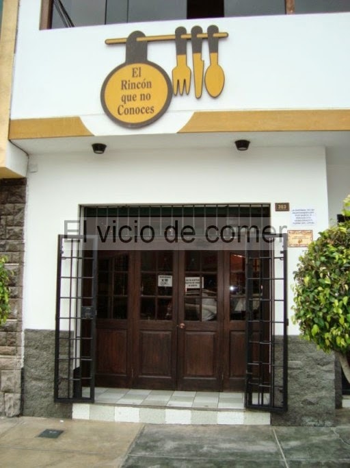 Restaurants El Rincón Que No Conoces