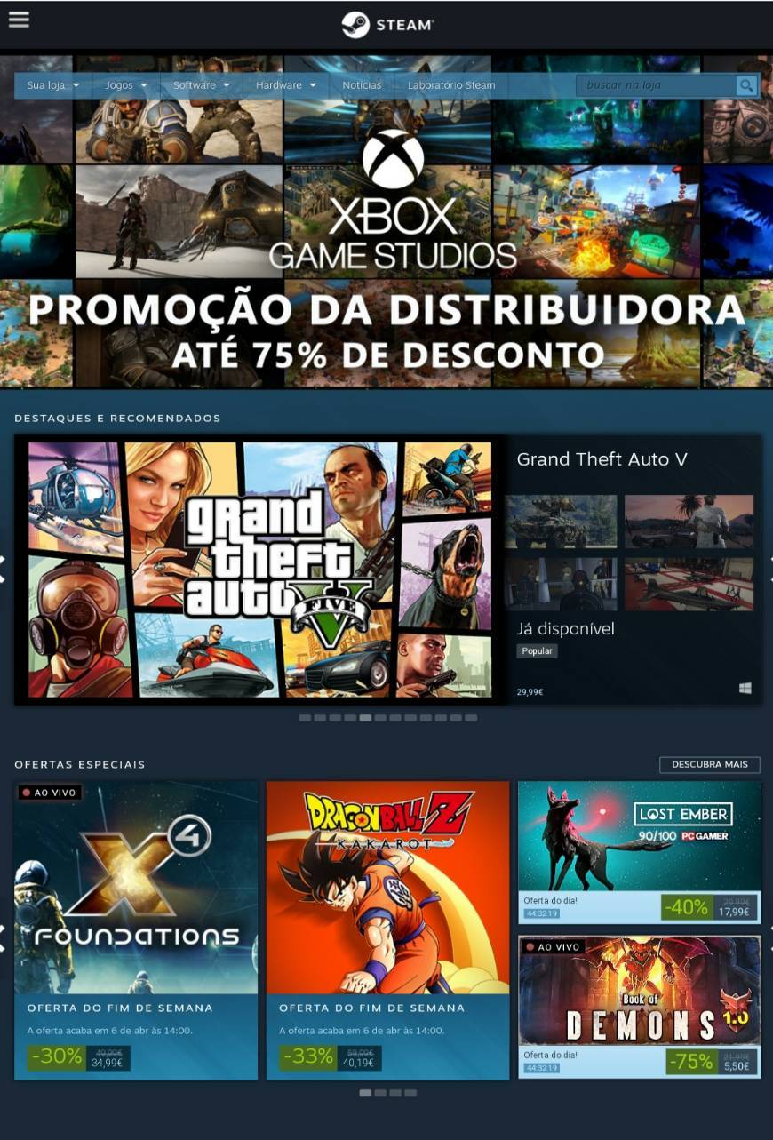 Moda Steam games