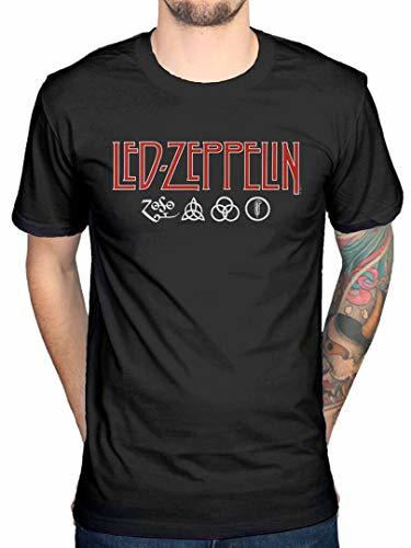 Producto AWDIP Oficial Led Zeppelin Logo and Symbols T-Shirt