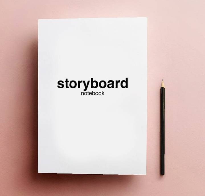 Libro Storyboard notebook criado por mim para tu desenhares...