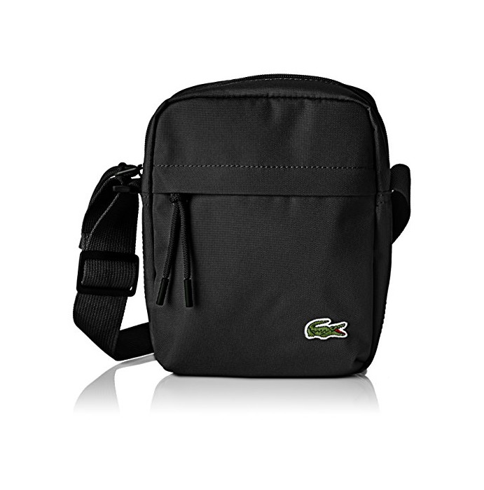 Fashion Lacoste NH2102NE, Bolso Bandolera para Hombre, Black