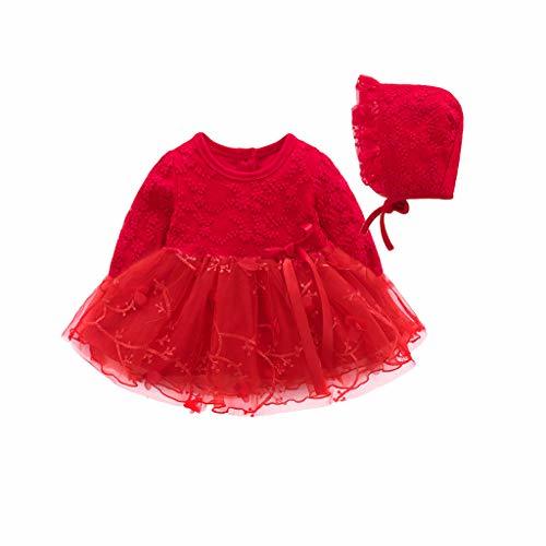 Product K-youth Vestido de Tul con Bordado para Niñas Primavera Niños para 0-18