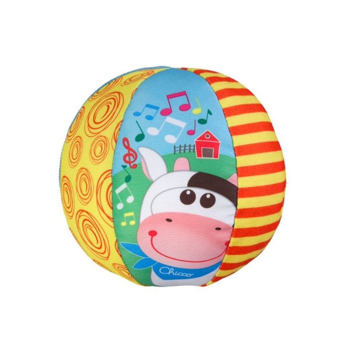 Products Chicco Ball Big & Small Pelota Musical, Multicolor, 6-12 Meses