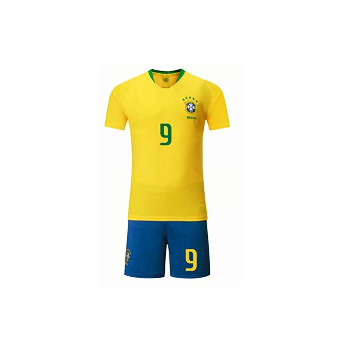 Product PAOFU-Selección Nacional Brasileña de Fútbol Masculino Gabriel Jesus # 9 Conjunto de