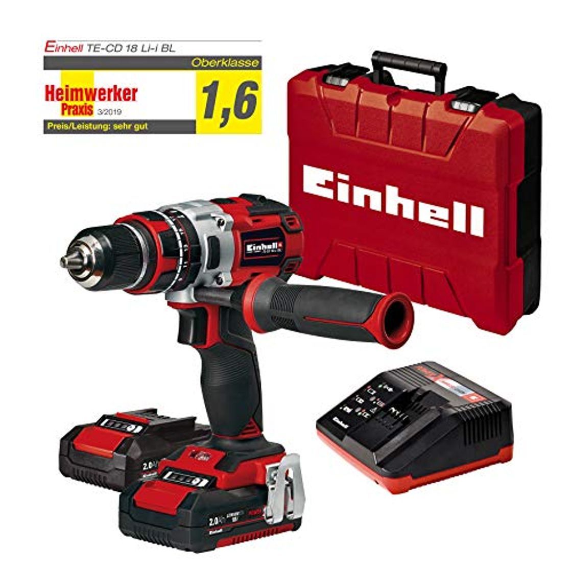 Products Einhell TE-CD 18 Li-i BL Power-X-Change - Taladro percutor inalámbrico 18V con