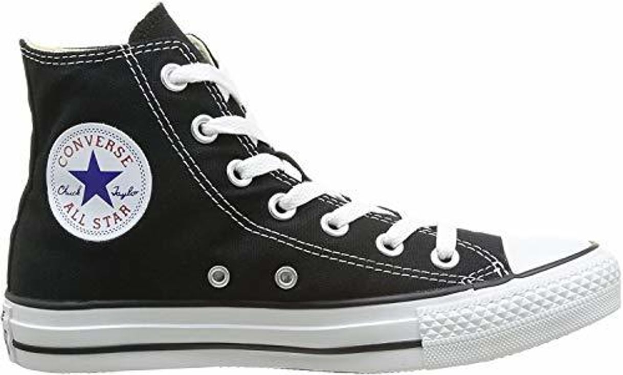 Social Converse Chuck Taylor All Star, Zapatillas altas Unisex adulto, Negro (Black), 38