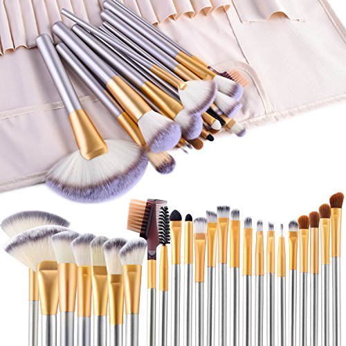Social VANDER - Juego de 24 brochas de maquillaje