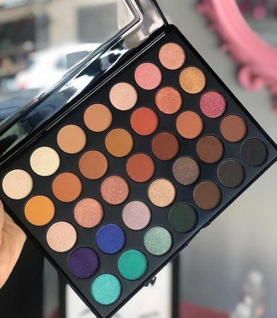 Paleta de sombras 35 cores