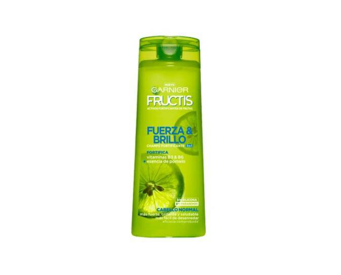 Social Fructis champú fuerza y brillo fortificante