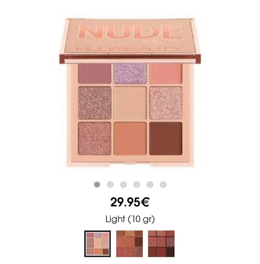 Moda HUDA BEAUTY Nude obsessions Paleta de sombras