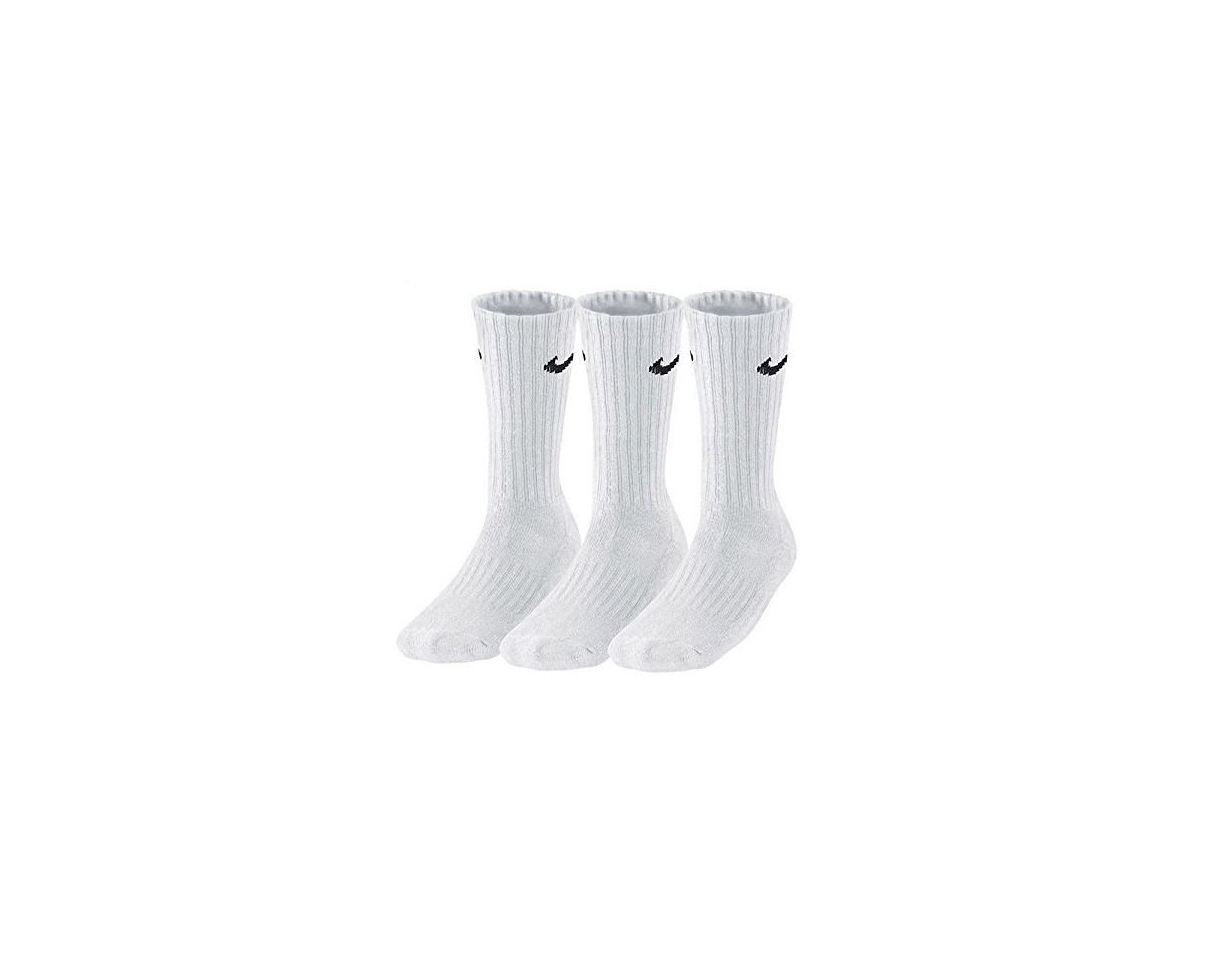 Fashion Nike 3Ppk Value Cotton Crew - Calcetines unisex