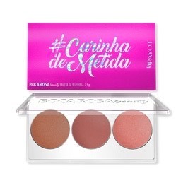 Moda Paleta De Blush Boca Rosa #CarinhaDeMetida