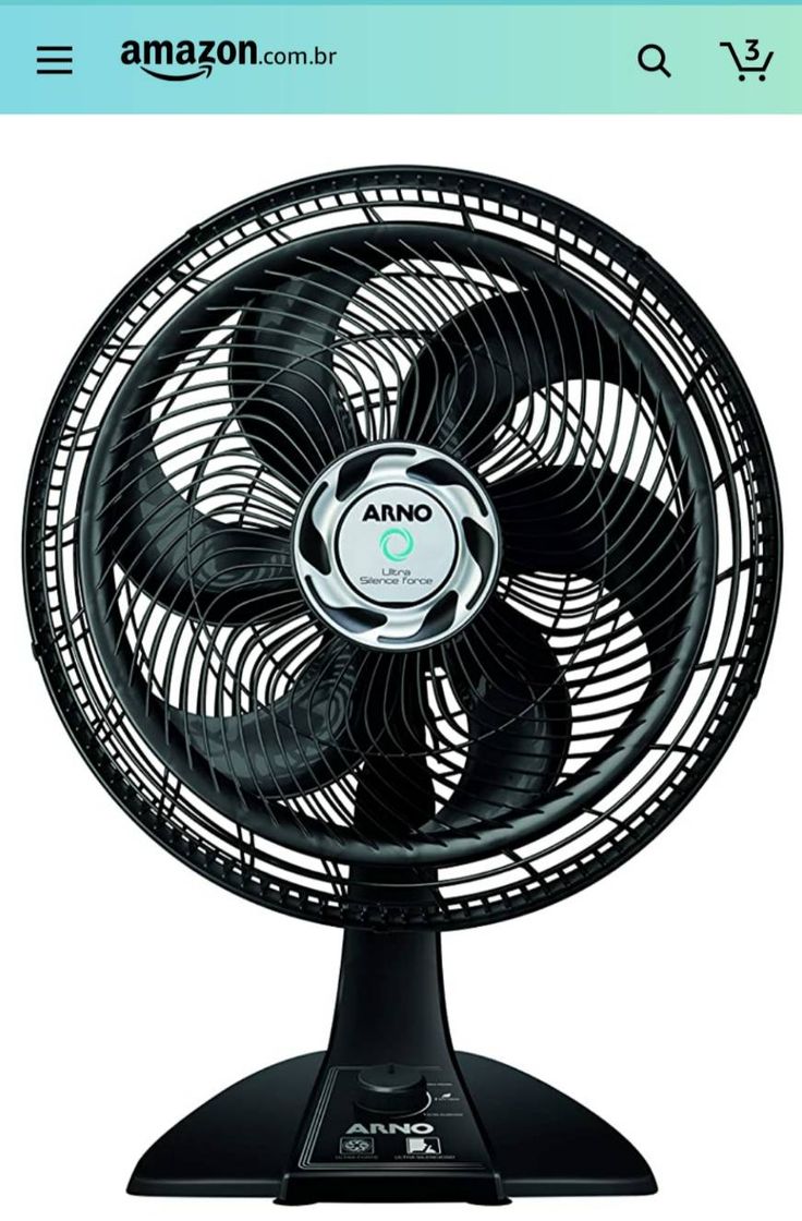 Product Arno Ultra Silence Force VU40 Ventilador De Mesa 40cm