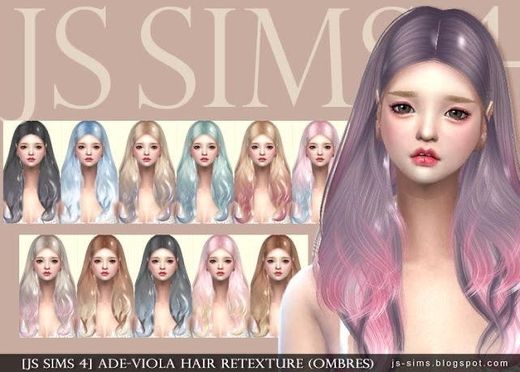 Hair The Sims 4 🖥