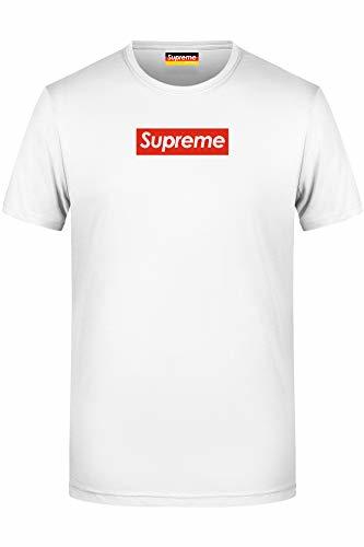 Producto Supreme Germany T-Shirt Weiss, Logo Klein, Rot/Weiss