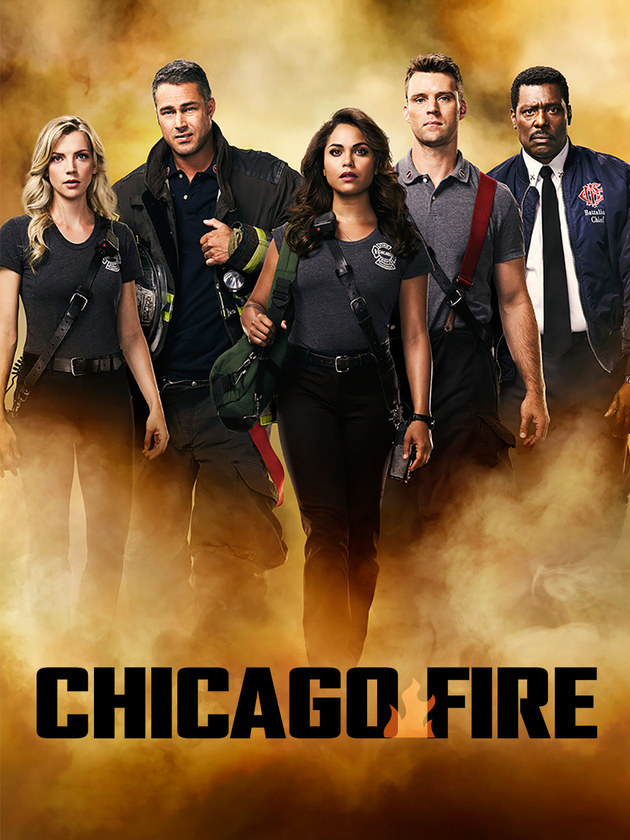 Serie Chicago Fire heróis contra o fogo