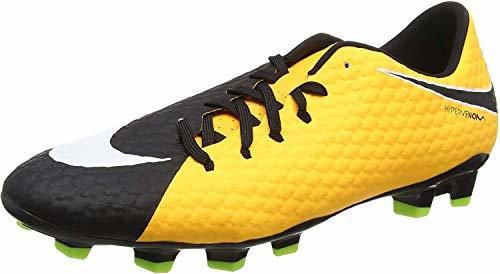 Nike Hypervenom Phelon III FG, Botas de fútbol para Hombre, Naranja