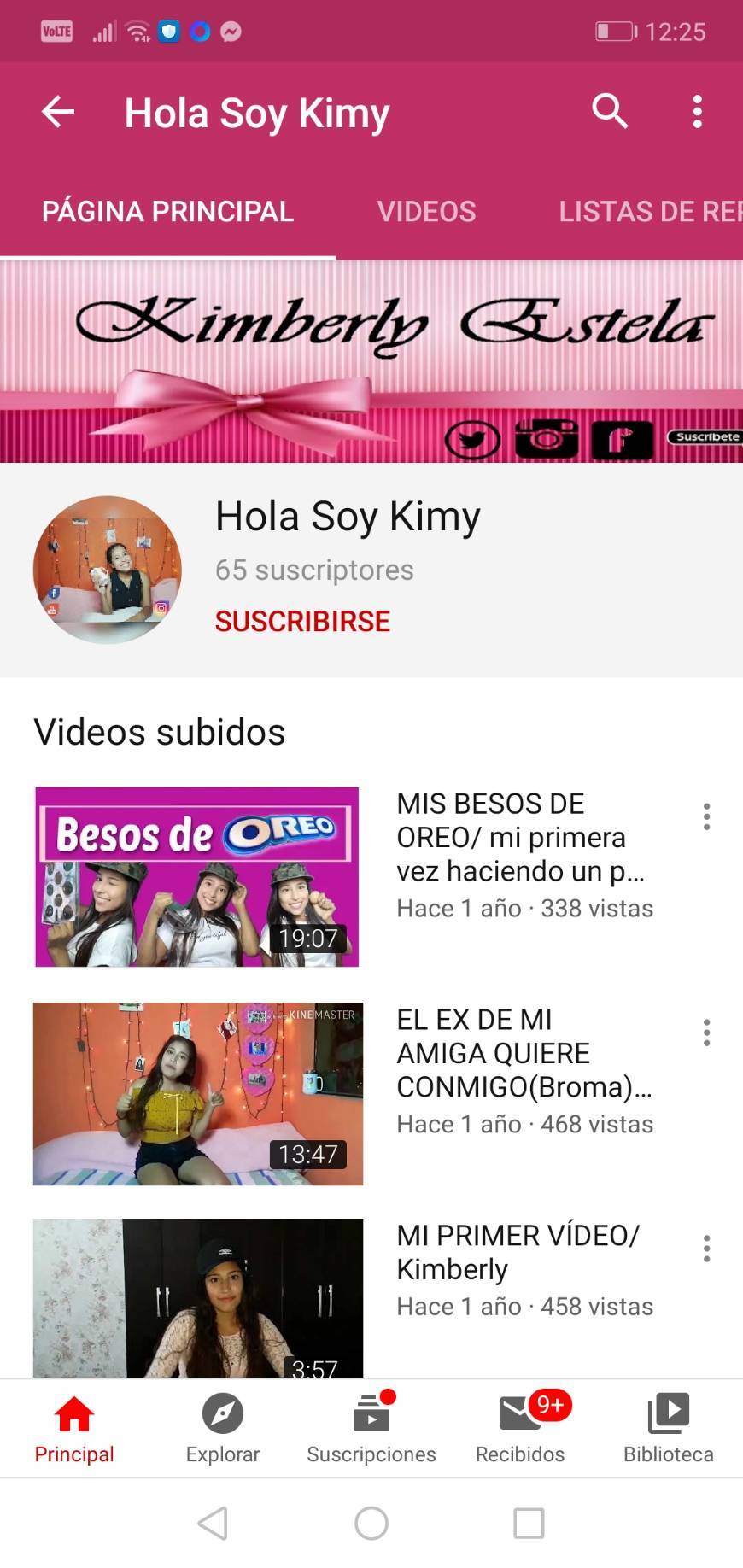 Hola soy kimy