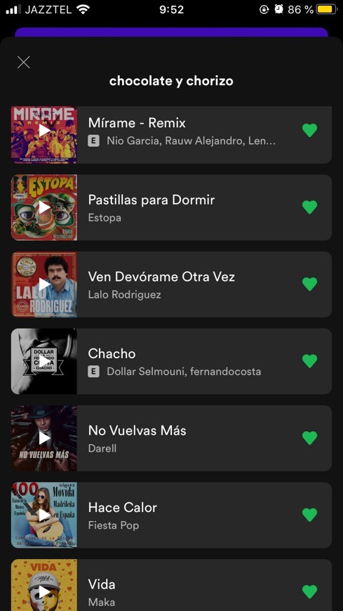 Canción chocolate y chorizo🌺